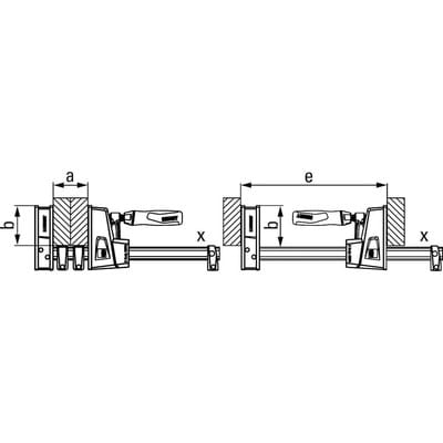Bessey Korpuszwinge REVO KRE200-2K