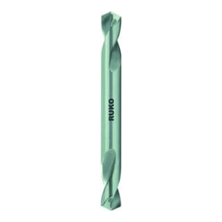 10x Doppelendbohrer Typ kv hss-g ø 3,2 mm - 252032 - Ruko