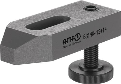 Lowe - Spanneisen Nr.6314V f.T-Nut 12+14mm Spann-H.10-92mm amf