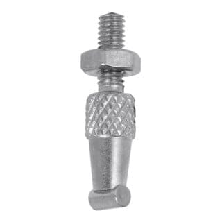 Messeinsatz ø 2 mm horizontaler Zylinder M2,5 Stahl passend zu Messuhren