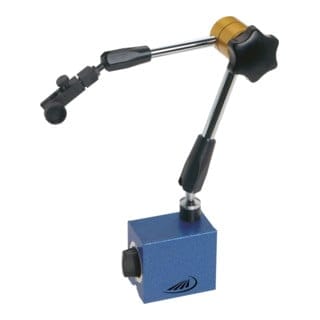 HELIOS PREISSER Magnet-Messständer mit Gelenkstativ Säulenhöhe 310 mm