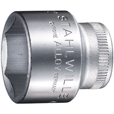 3/8' (10mm) Steckschlüsseleinsatz SW.19mm L.32mm d2 19,6 mm - Stahlwille