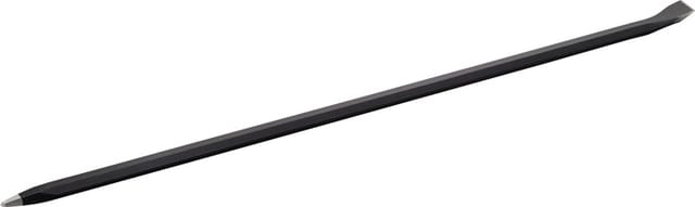 Brechstange Länge 1500 mm Breite 25 mm Form kantig gebogene Schneide pulverbeschichtet