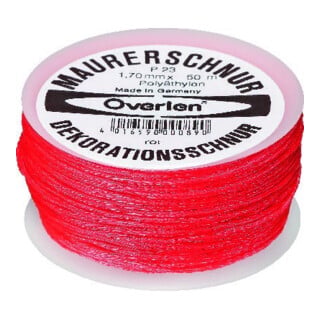 Overmann - 002302000201000AA Maurerschnur Länge 100 m ø 2 mm 35 kg Polyethylen gr