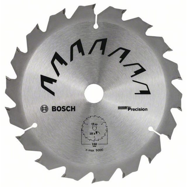 Bosch Accessories Precision 2609256D62 Hartmetall Kreissägeblatt 150 x 16 mm Zähneanzahl: 18 1 St.