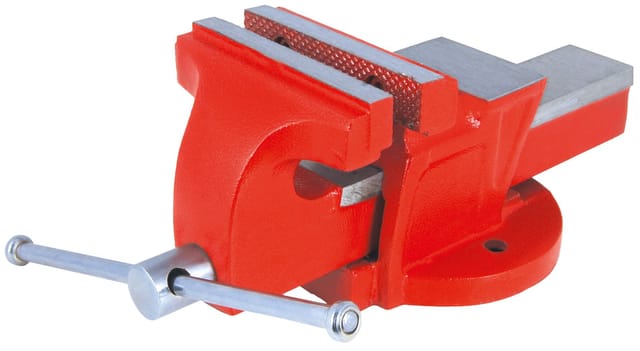 Schraubstock COX870100 100 mm feststehend Schraubstöcke - Connex