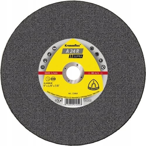 KLINGSPOR A24R 125x2,5 INOX STEEL Trennscheibe