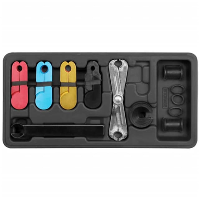 Trennwerkzeug-Set für Kraftstoff- und Klimaleitungen, 8-teilig, Aluminium