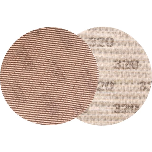 Kss-Net 45018007 Exzenterschleifpapier Körnung (num) 320 (ø) 125 mm 25 St. - Pferd