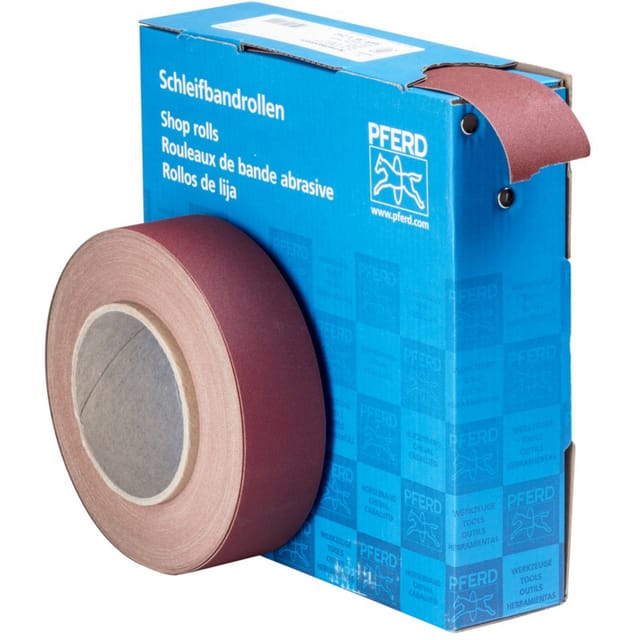 45016424 Schleifpapierrolle Körnung (num) 240 (l x b) 25 m x 38 mm 25 m - Pferd