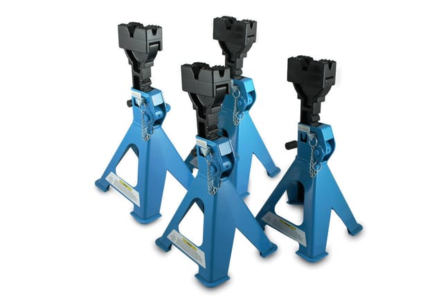 4 x Unterstellböcke Auto PKW Abstellbock Stützbock Wagenheber Stützen 3000kg 3t