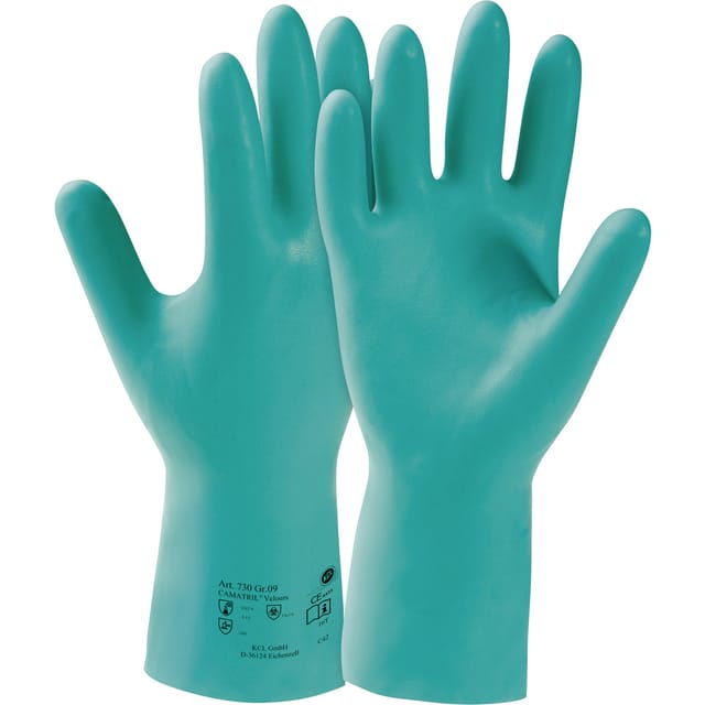 KCL - 730-10 Camatril® Nitril Chemiekalienhandschuh Größe (Handschuhe): 10, xl en 388, en 511 1 Paa