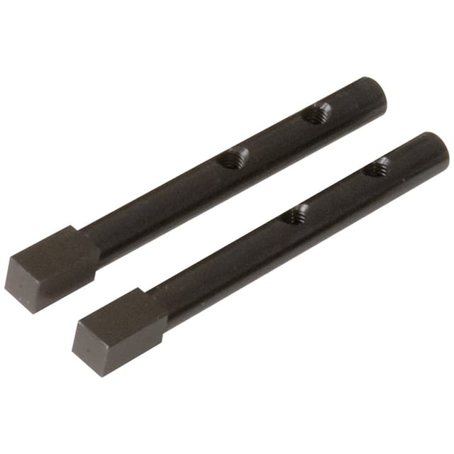 Vierkantadapter, 6mm, 2er Pack, brüniert