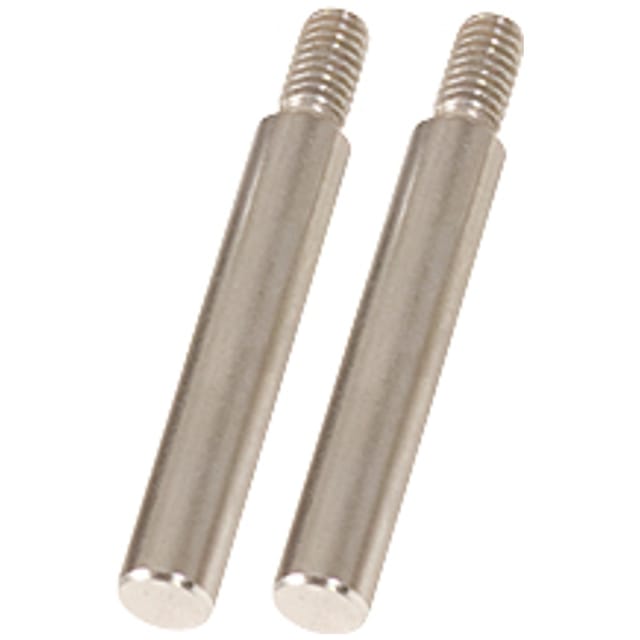 Rundadapter, 8mm, 2er Pack, verchromt