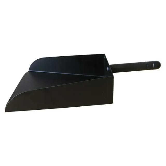 Pelletsschaufel Schaufel schwarz beschichtet- Länge 35,5cm