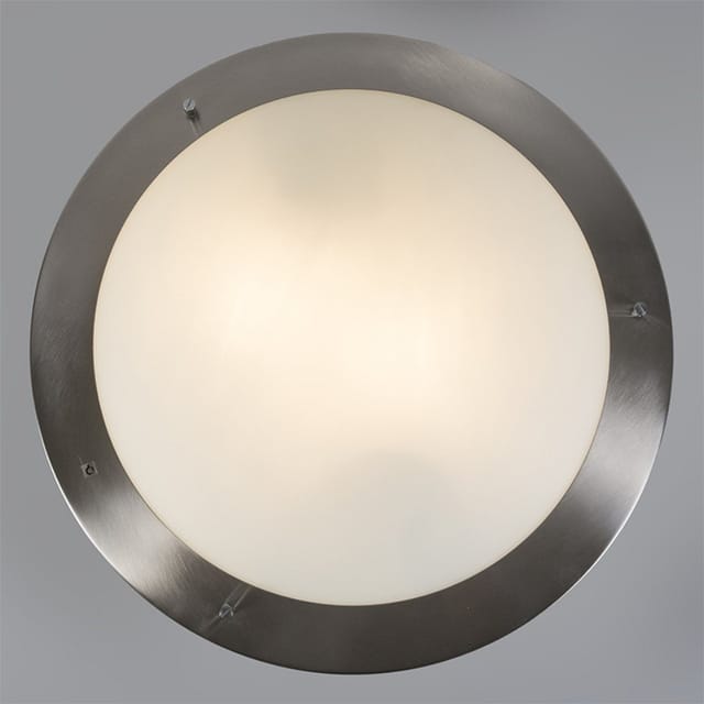 Moderne Deckenleuchte Stahl 41 cm IP44 - Yuma
