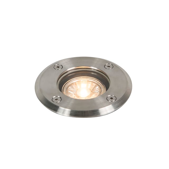 Outdoor Ground Spot Stahl 11cm IP67 - Basic Round