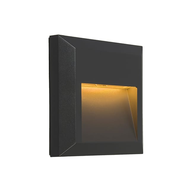 Moderne Wandleuchte dunkelgrau inkl. led - Gem 2