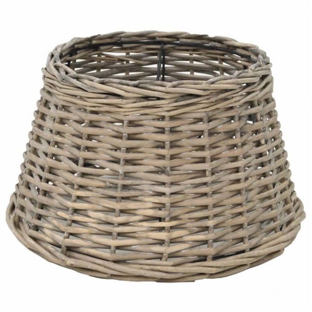 Lampenschirm Korbweide 38 x 23 cm Natur vidaXL