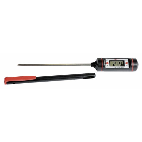 Elektrisches tragbares Thermometer Mit Spitze aus rostfreiem Stahl von -50 bis 300°C