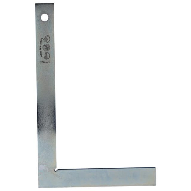 Schlosserwinkel ohne Anschlag Winkel Schenkellänge 250x160 mm Stahl verzinkt