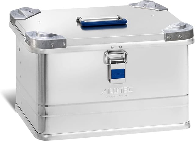 Alutec - Aluminiumbox industry 30 (400x300x248mm, staub-/spritzwassergeschützt)