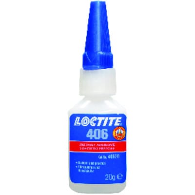 406 Sofortklebstoff Kunststoff 20g Flasche - Loctite