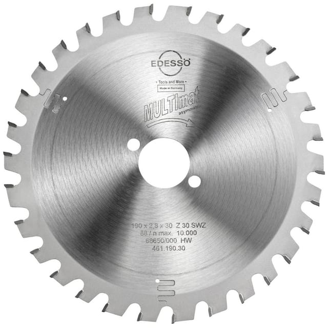 EDESSÖ HW Kreissägeblatt Präzision 190 x 2,8 x 30 mm Z30 SWZ