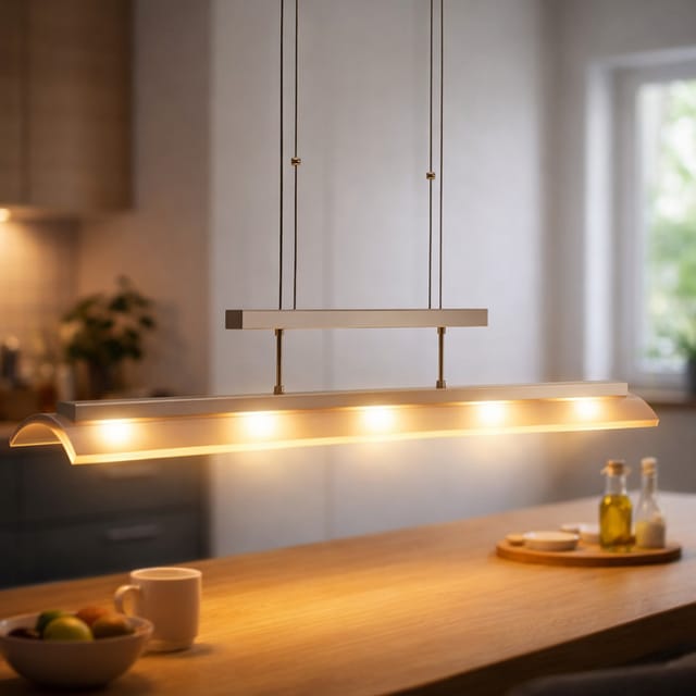 Paul Neuhaus - led Hänge Leuchte verstellbare Decken Pendel Lampe Glas 8058-55