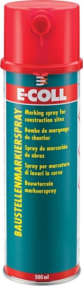 Baustellenmarkierspray 500ml gelb E-COLL EE