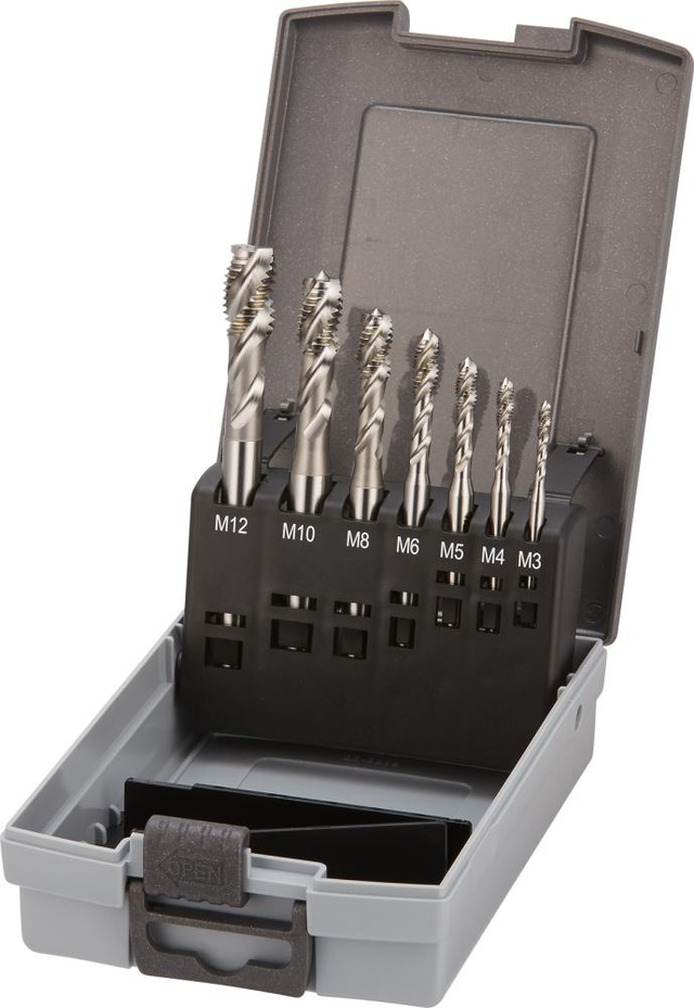 Fortis - Maschinengewindebohrer- Set hsse Typ gl/gs 40Grad M3-M12