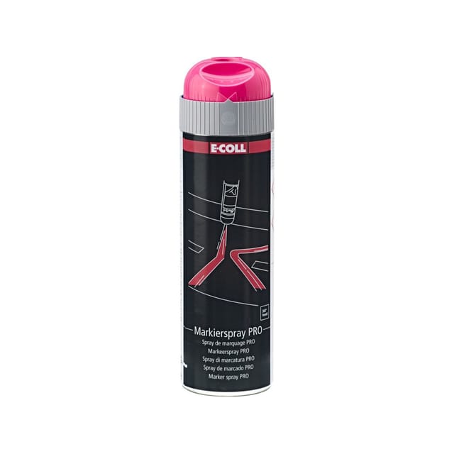 E-coll - pro Markierspray floureszierend pink, 500 ml Spraydose