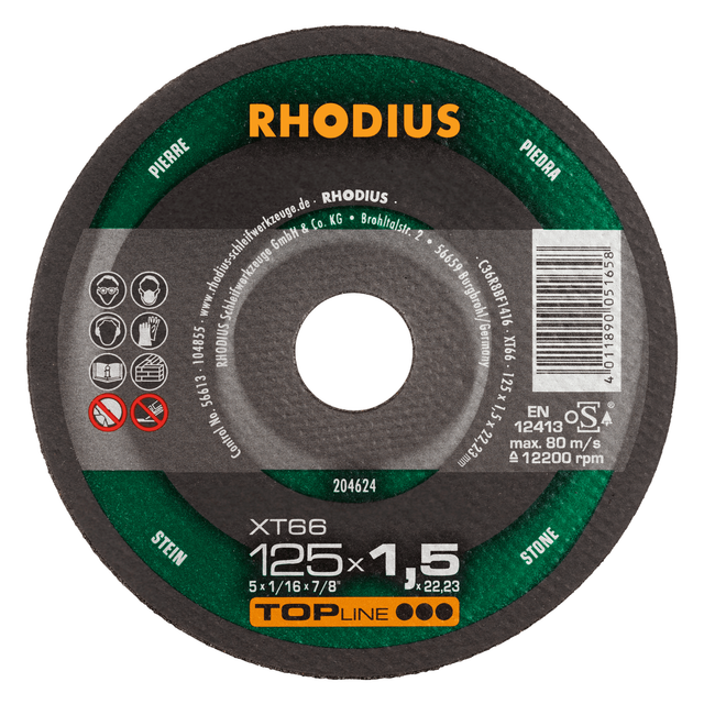 XT66, 25 Stück, 230 x 1,9 mm, Trennscheibe - Rhodius