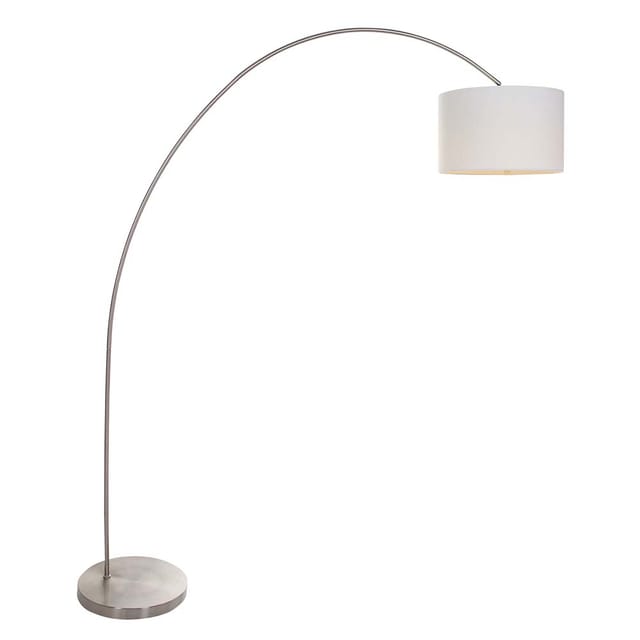 Mexlite - stehlampe - Solva - stahl - metall stoff - einzelne