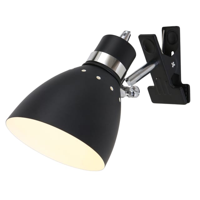 Steinhauer - wandleuchte - Spring - schwarz - metall - ø 13cm -