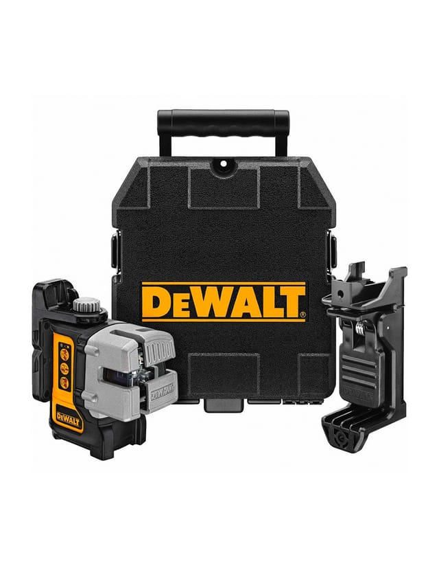 Dewalt - Mehrlinienlaser – 3 x 180 Grad – – Grüne Strahlen – DW089CG-XJ