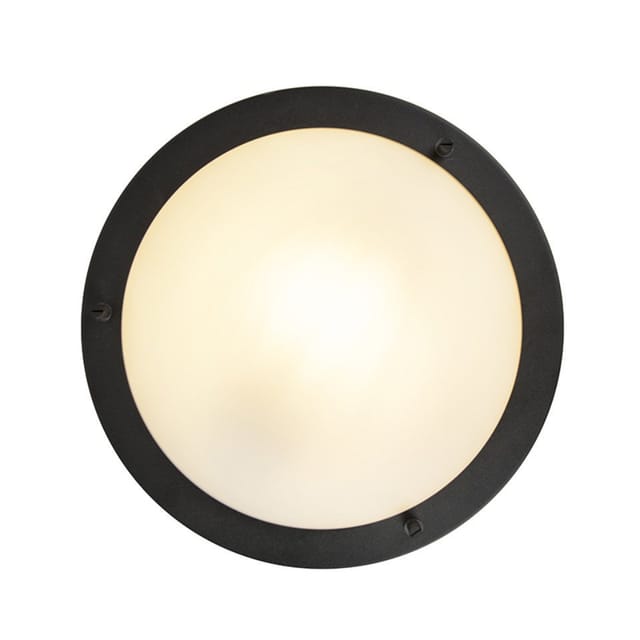 Moderne Deckenleuchte schwarz IP44 - Yuma 31