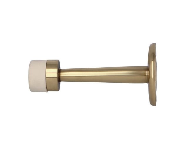 Amig - Gummipuffer Türstopper Metall Wandschoner inkl, Schrauben Gold glänzend