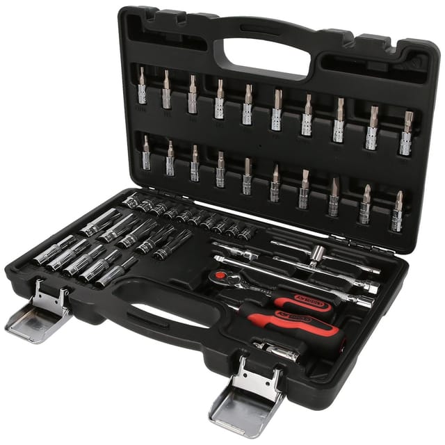 KS Tools 1/4" CHROMEplus Steckschlüssel-Satz, 47-tlg - 918.0847