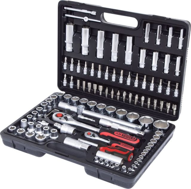 Ks Tools 1/4+1/2 Steckschlüssel-Satz, 108-tlg