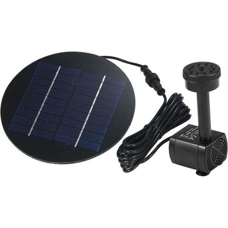 Ymyny Solarwasserpumpe, Solarpumpen-stromversorgungsset Für Teich, Springbrunnen, Pool, Gartenteich