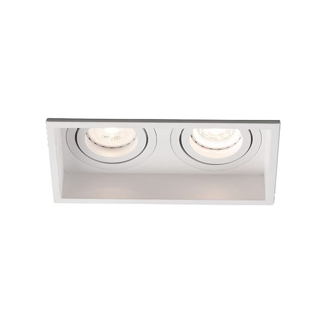 Hyde Deckeneinbauleuchte weiß von faro 40126