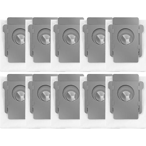 Ymyny 10er-pack Staubsaugerbeutel Für Irobot Roomba I7, I7 S9, J7+, E5, E6, E7 – Ersatzbeutel Für Irobot Roomba I7