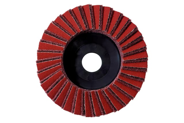 Metabo Kombi-Lamellenschleifteller 125 mm, mittel, aus Viesmaterial und Schleifpapier