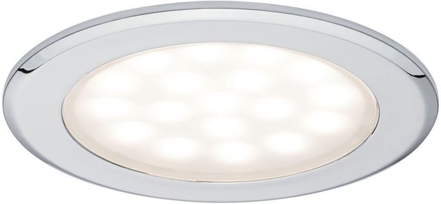 Paulmann - 99920 LED-Einbauleuchte 2er Set led led fest eingebaut 5 w Chrom (glänzend)
