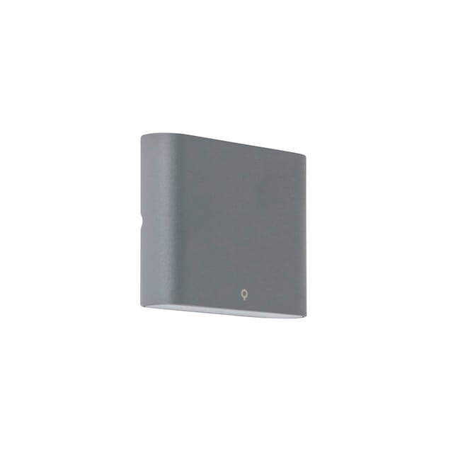 Wandleuchte Anthrazit 11,5 cm inkl. led IP65 - Batt
