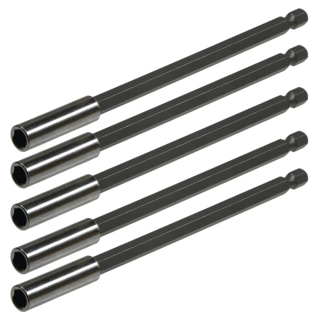 5er Set Magnet Bithalter 150mm lang magnetischer Bit Halter