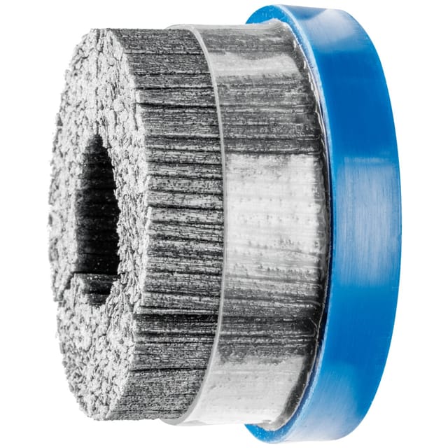 Pferd - composite Tellerbürste dbur ø 75 mm M14 SiC-Filament-Ø 1,14 mm Korn 80 stationär