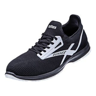 Sicherheitsschuhe runner 25 esd S1P schwarz Deep Black Arbeitsschuhe, Größe: 46 - Atlas
