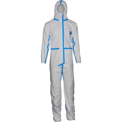 Schutzoverall Typ 4/5/6 Tyvek 600 Plus, weiß, Unisex-Größe: xl - Dupont